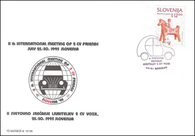II. SVETOVNO SREČANJE LJUBITELJEV 2 CV VOZIL